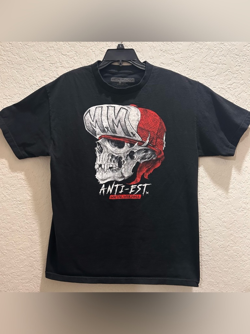 Metal Mulisha Black Shirt T-Shirt LARGE Anti-establishment 2017